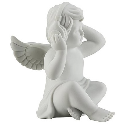 rosenthal-engel-mittel-weiss-matt-engel-mit-kopfhoerer-1520307909_2-w1400-center