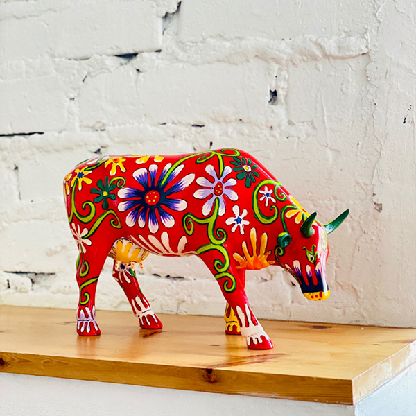 Коллекционная корова Cow  Parade FLOWER LOVER COW