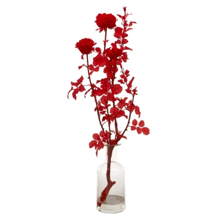branche-de-rose-rouge-artificielle-avec-pot