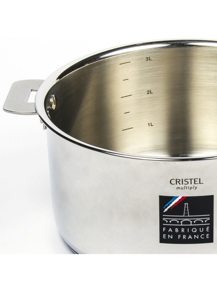 Кастрюля CRISTEL, Мультиплай, 20 см., 3,2 л., 
