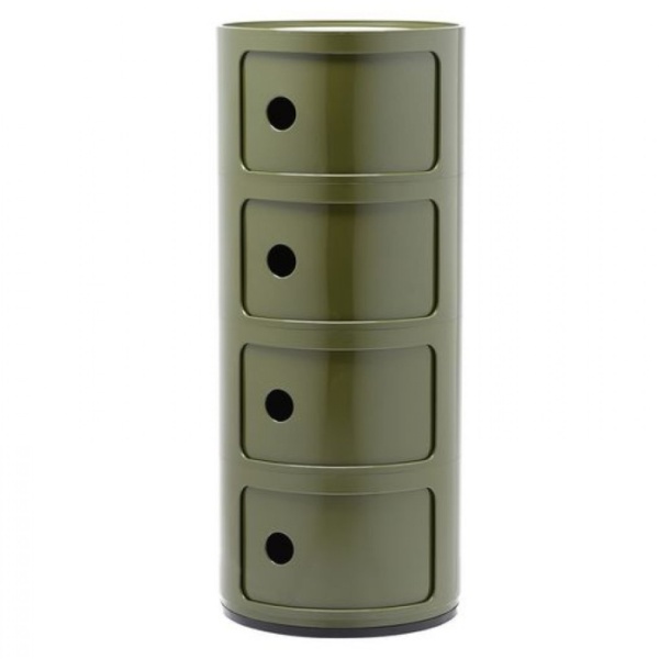 Тумба  KARTELL COMPONIBILI 4 ELEMENTS,GREEN