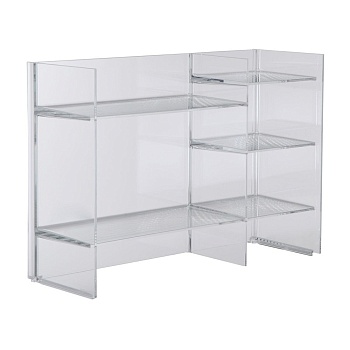 Стеллаж  KARTELL, SOUND RACK, CRYSTAL