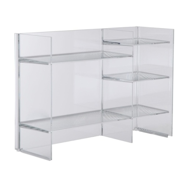 Стеллаж  KARTELL, SOUND RACK, CRYSTAL
