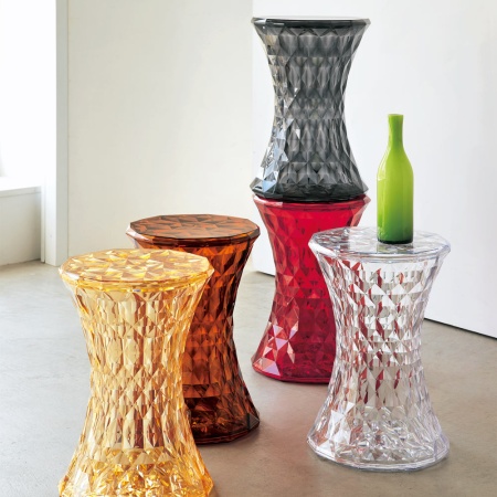 Стул-табурет KARTELL STONE STOOL Smoke Grey2