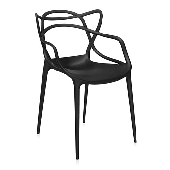 Стул с подлокотниками  KARTELL, модель MASTERS, Black