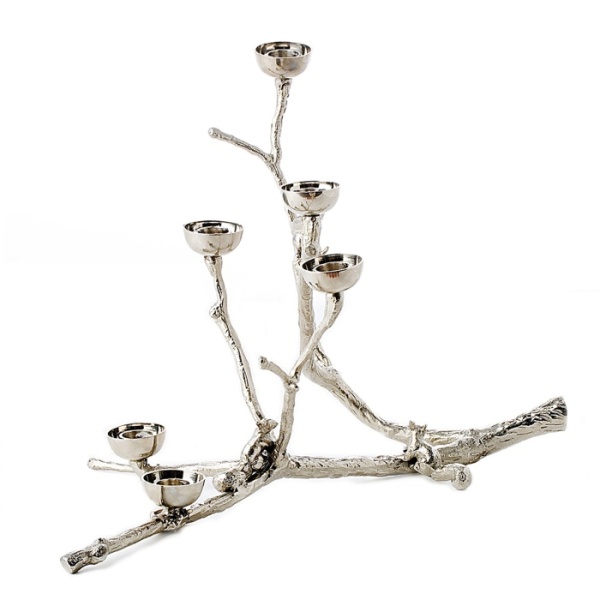 Подсвечник-twiggy-with-squirrels-из-металла