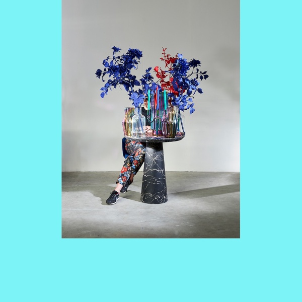 dalia_disk marble table_oily_benen