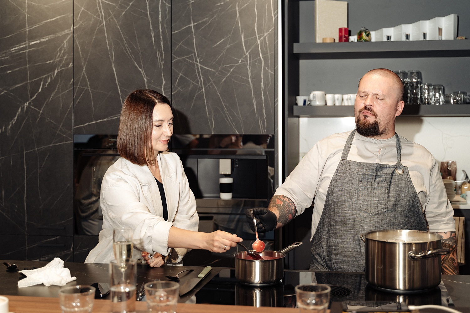 МАСТЕР-КЛАСС по бытовой технике V-ZUG (Швейцария) и BORA (Германия) с дегустацией блюд