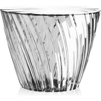 Стол журнальный KARTELL SPARKLE Crystall; Высота 35, диаметр 45
