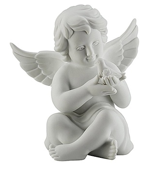Ангел с птицей 10,5см Rosenthal