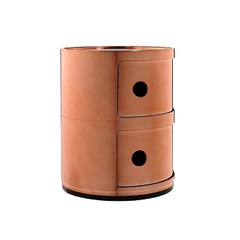 Тумба  KARTELL COMPONIBILI 2 ELEMENTS WITH TRAY COPPER