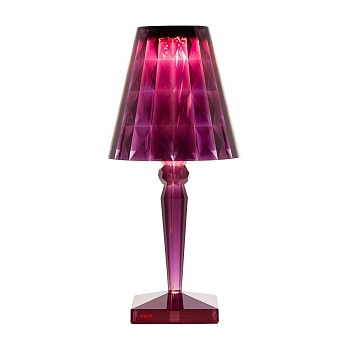 Светильник настольный KARTELL BATTERY TABLE LAMP, Plum
