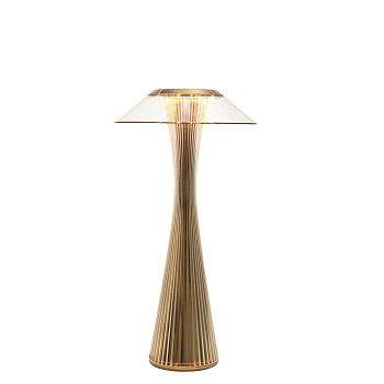 Лампа настольная  KARTELL SPACE, Metallic Gold