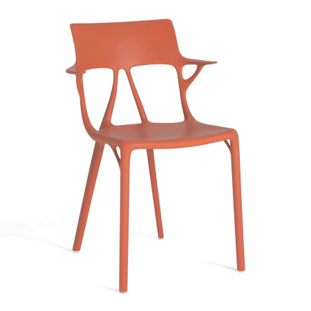 Стул с подлокотниками  KARTELL, модель A.I., Orange