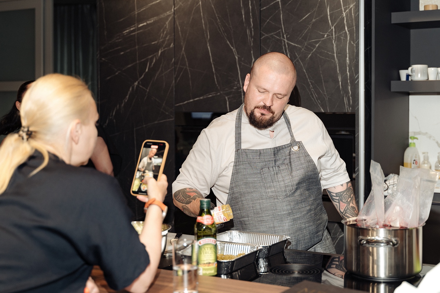 МАСТЕР-КЛАСС по бытовой технике V-ZUG (Швейцария) и BORA (Германия) с дегустацией блюд