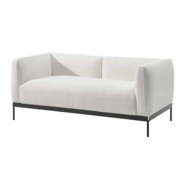 ASIA SOFA 2 SEATER BLACK