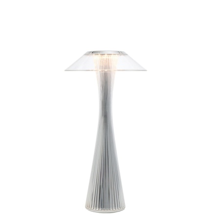 Лампа настольная  KARTELL SPACE, Metallic Crome