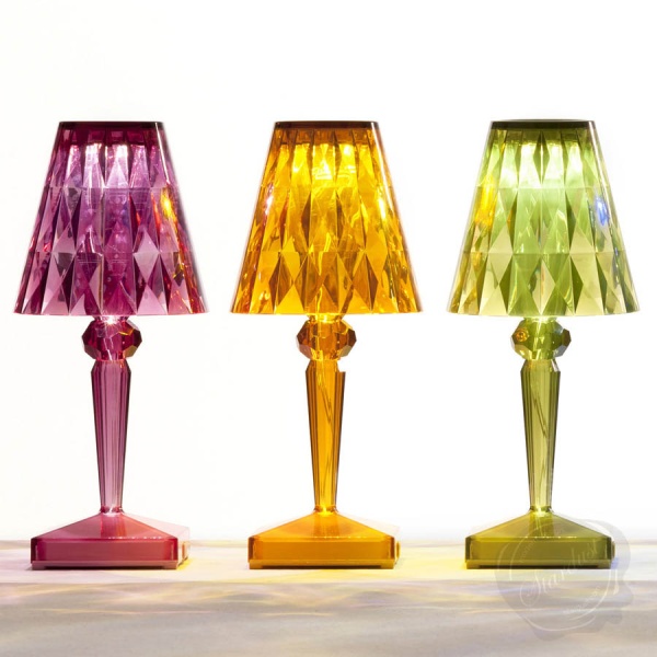 Светильник настольный KARTELL BATTERY TABLE LAMP, Plum2